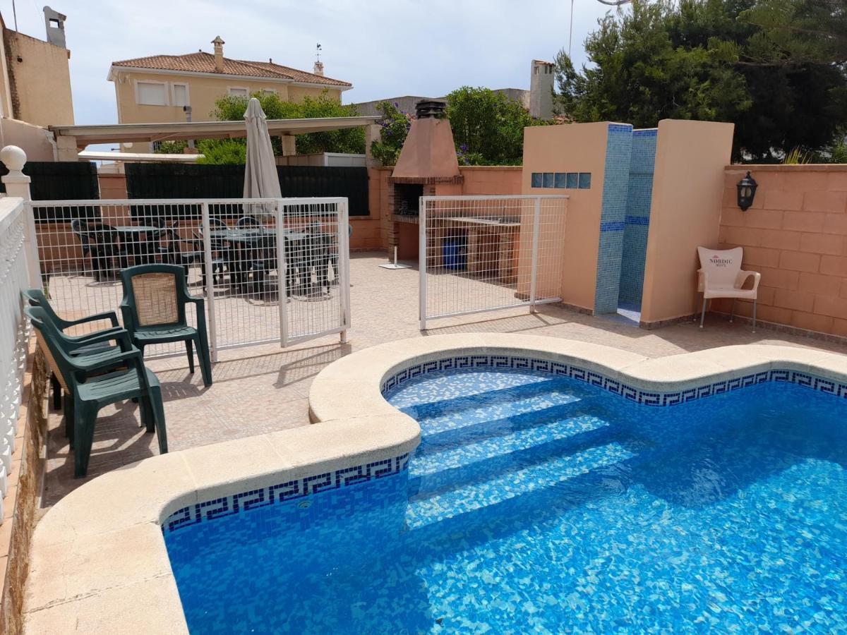 Chalet Muy Cerca De La Playa Con Piscina Privada Dehesa de Campoamor  Extérieur photo